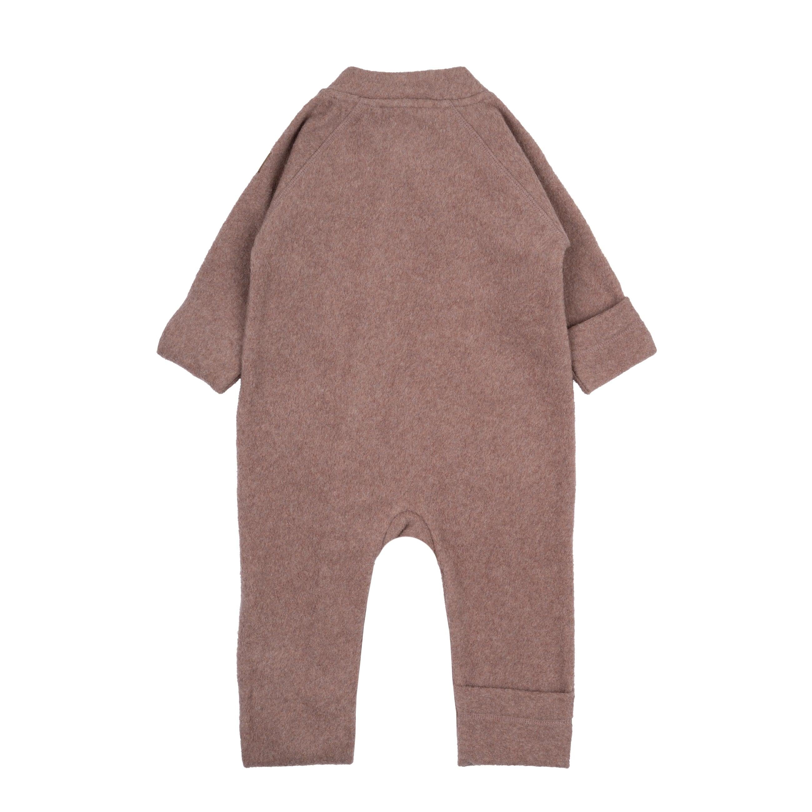 MIKK-LINE | Heldress i bomullsfleece med oppbrettbare mansjetter