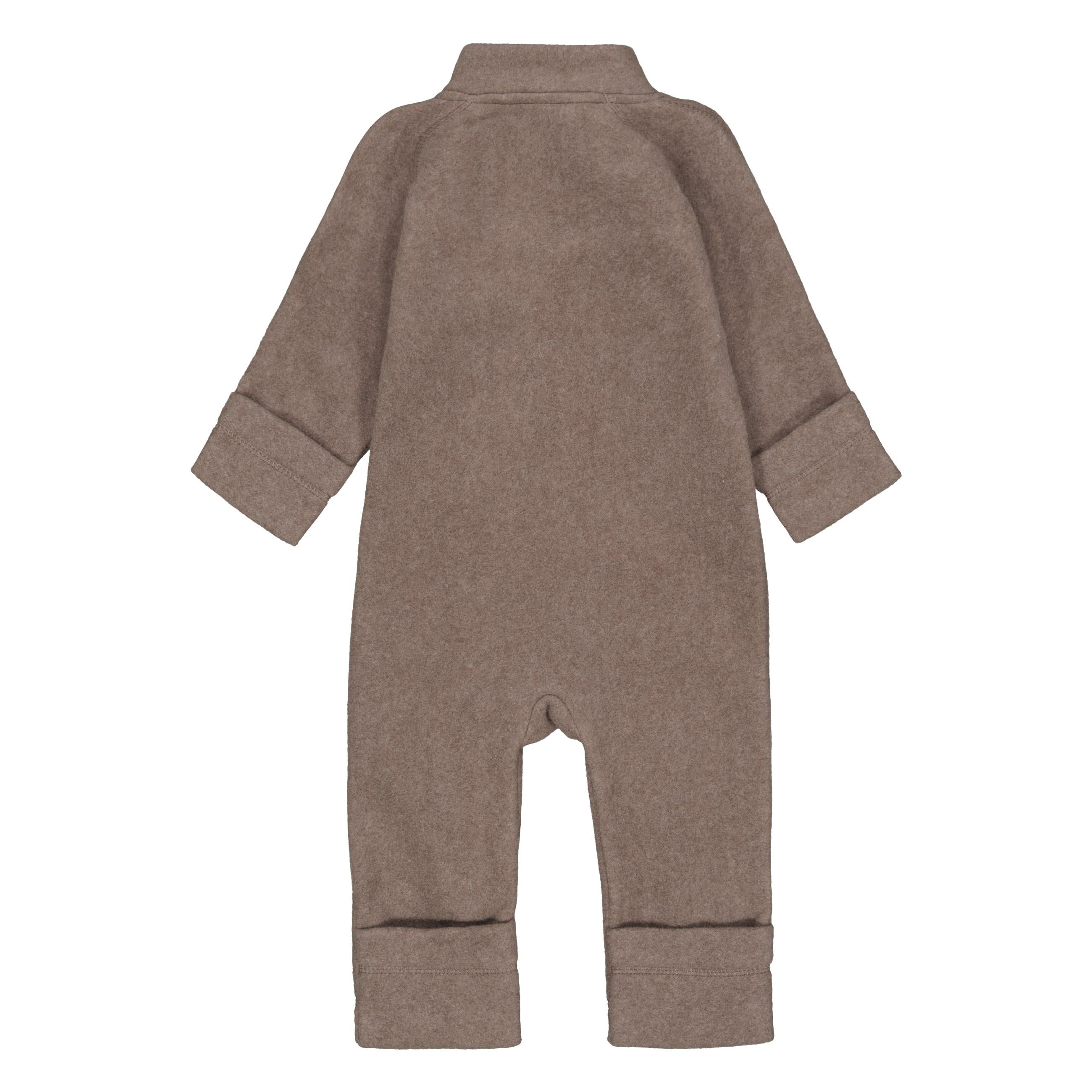 MIKK-LINE | Heldress i bomullsfleece med oppbrettbare mansjetter