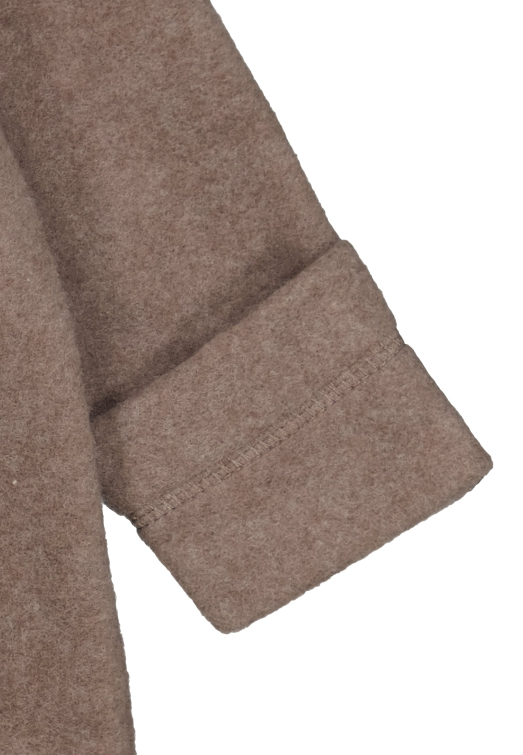 MIKK-LINE | Heldress i bomullsfleece med oppbrettbare mansjetter
