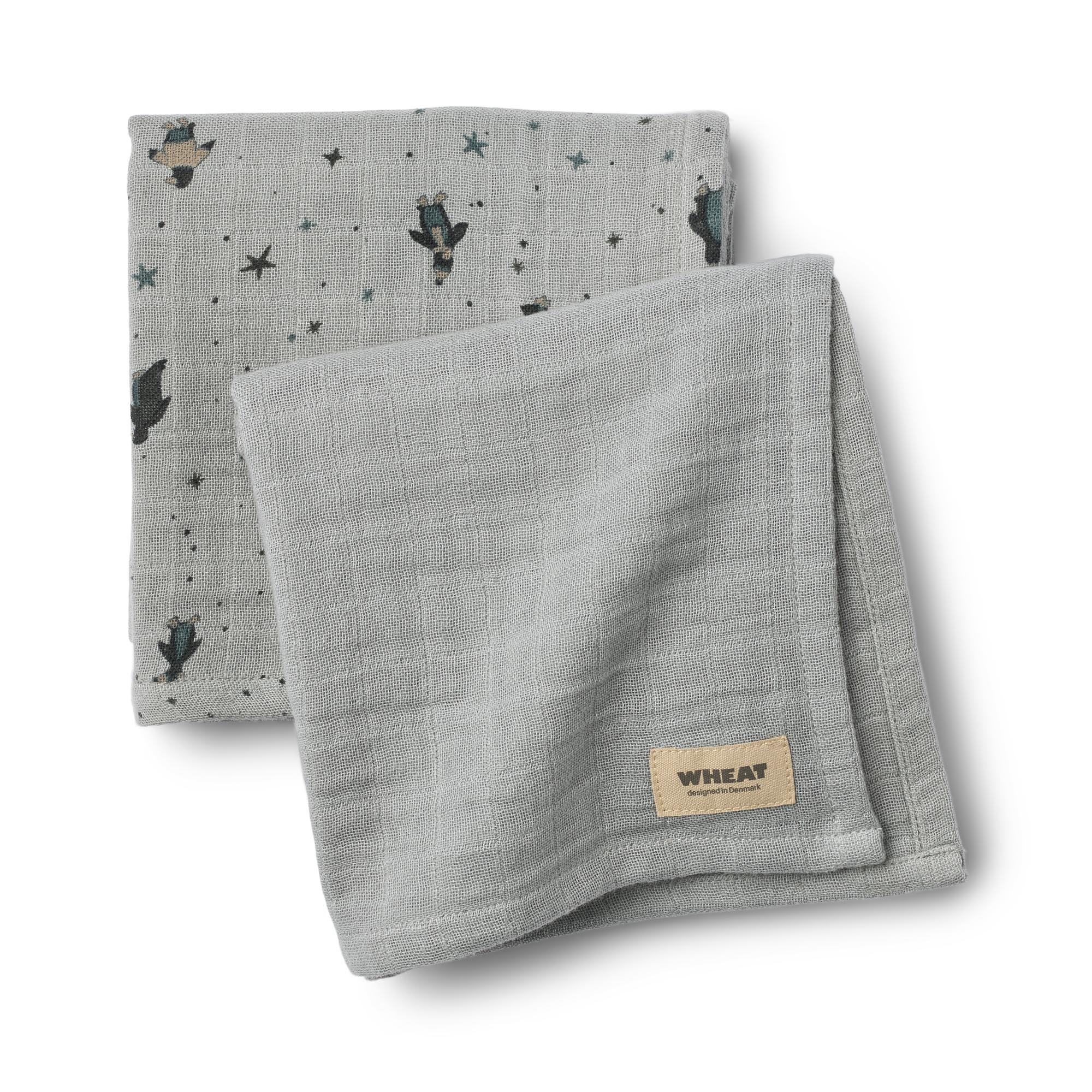 WHEAT | 2 pk Muslin Kaya
