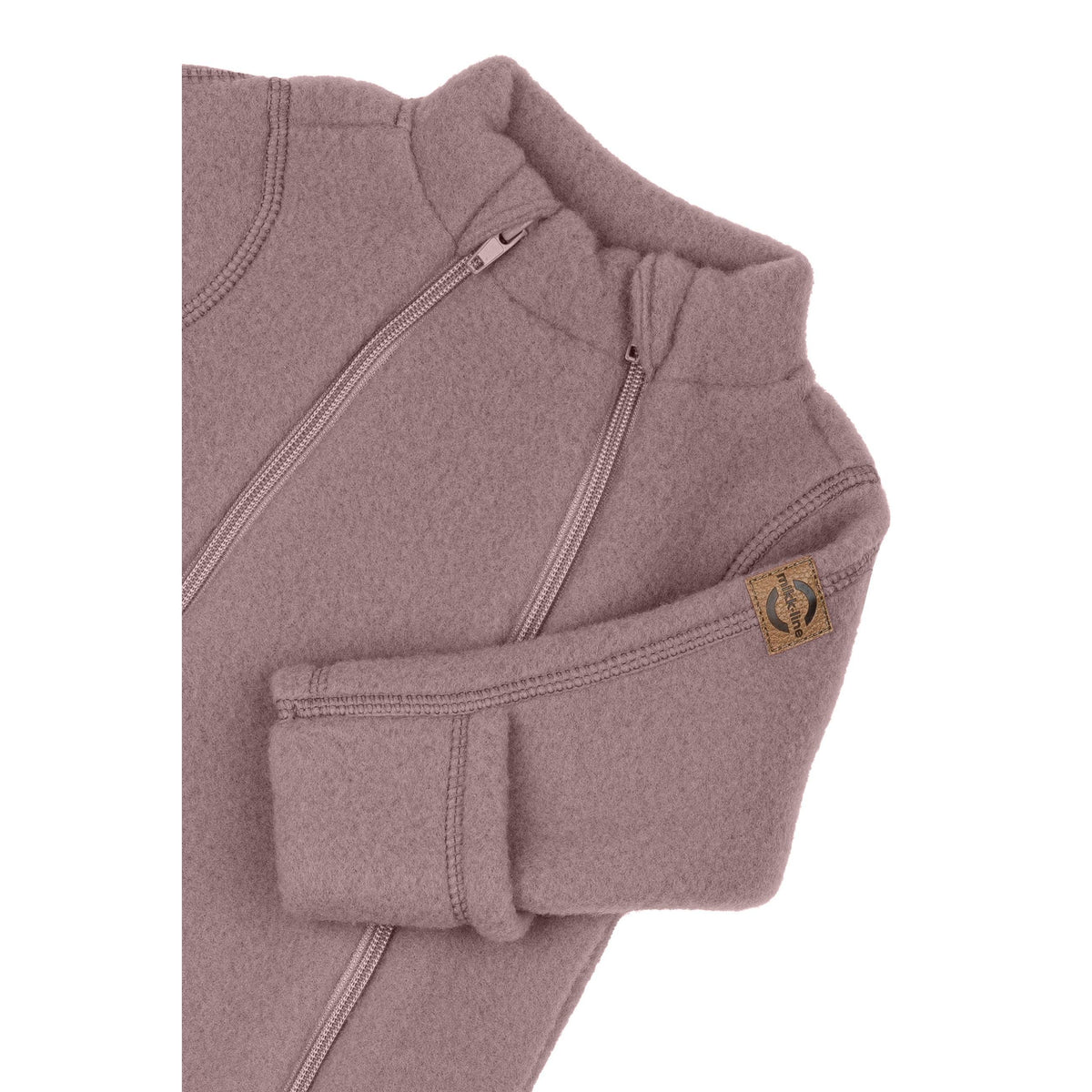 MIKK-LINE | Heldress i tykk ullfleece med doble glidelåser