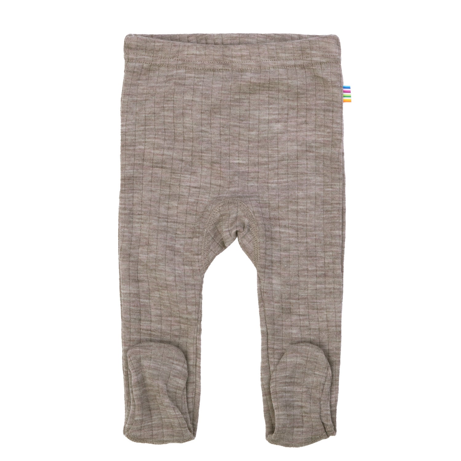 JOHA | ullsett i 100% merinoull (leggings m/fot) sesam melange
