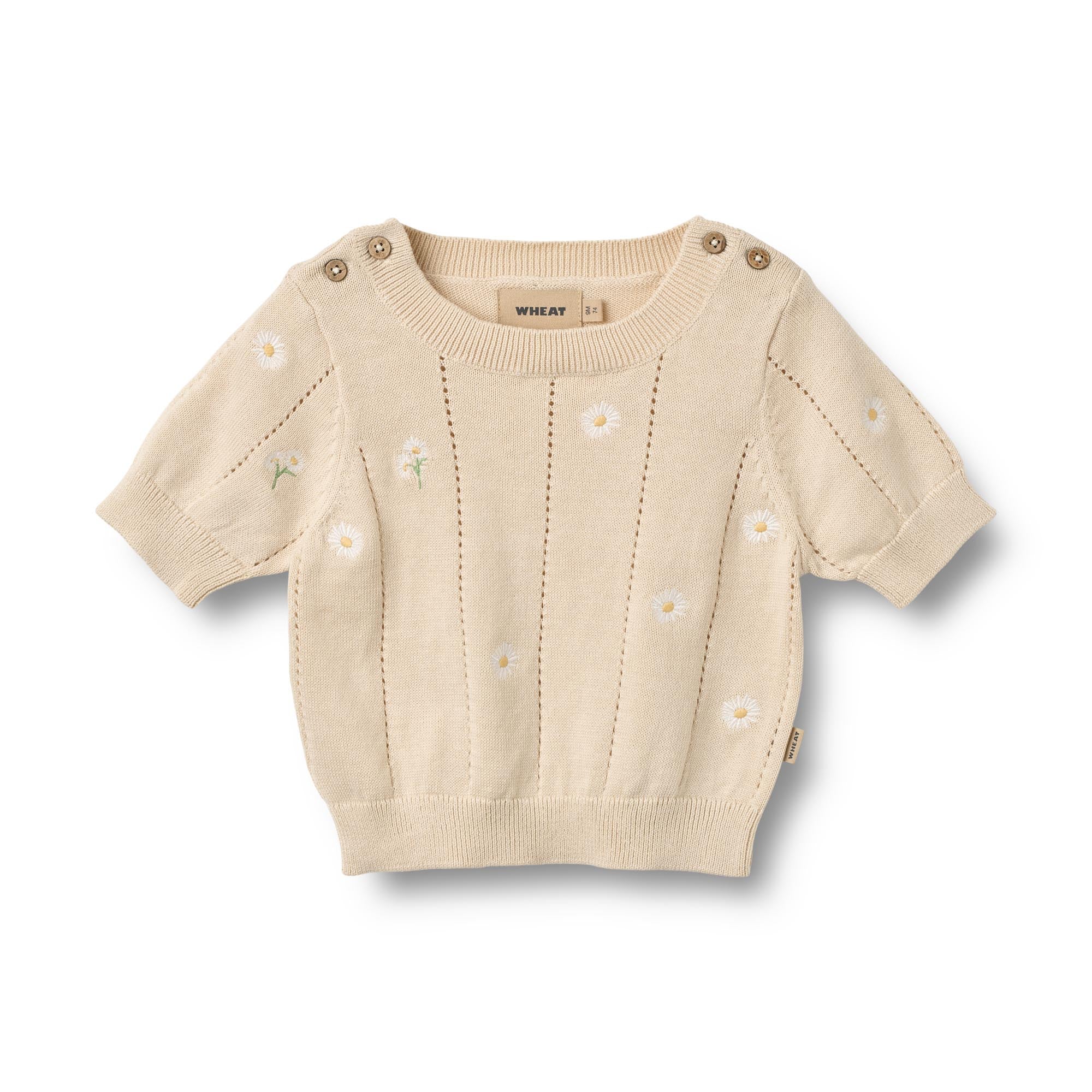 WHEAT | Malvina strikket t-skjorte