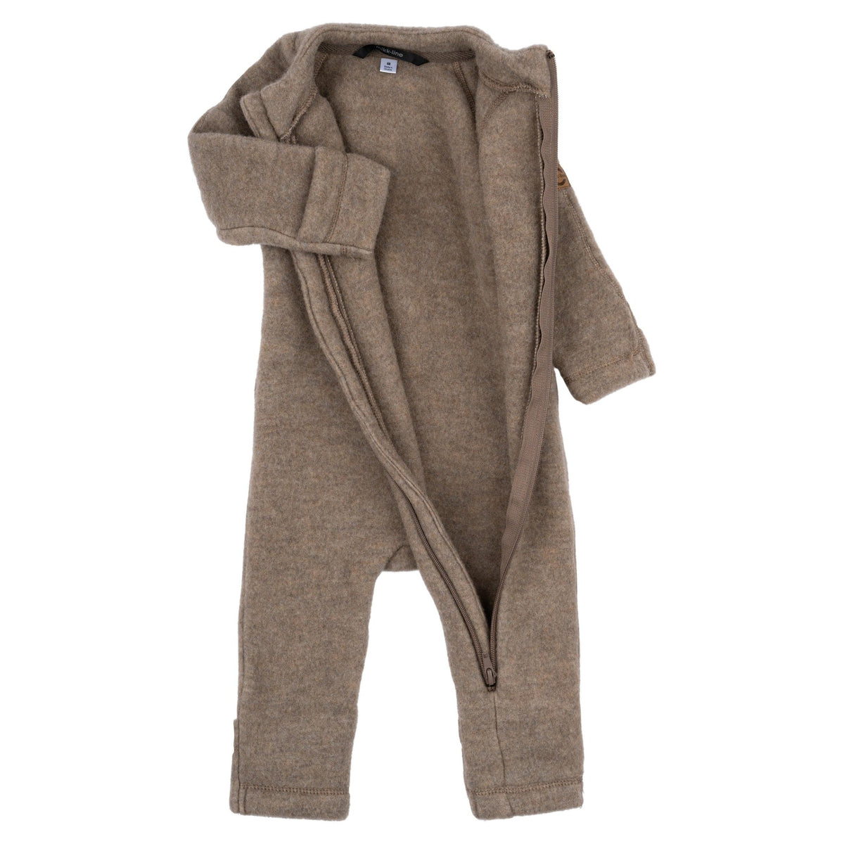 MIKK-LINE | Heldress i tykk ullfleece med brettbare mansjetter