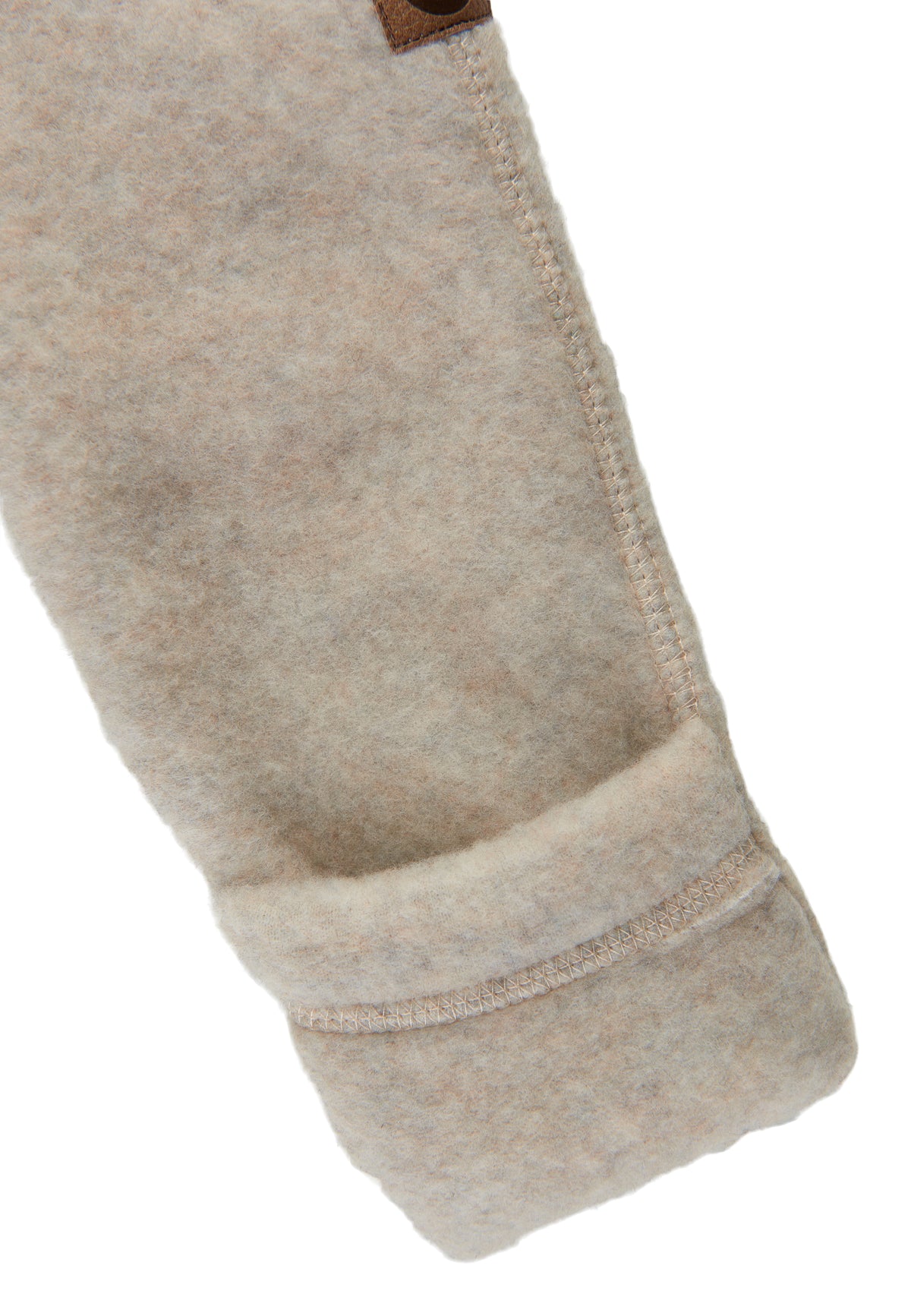 MIKK-LINE | Heldress i tykk ullfleece med brettbare mansjetter
