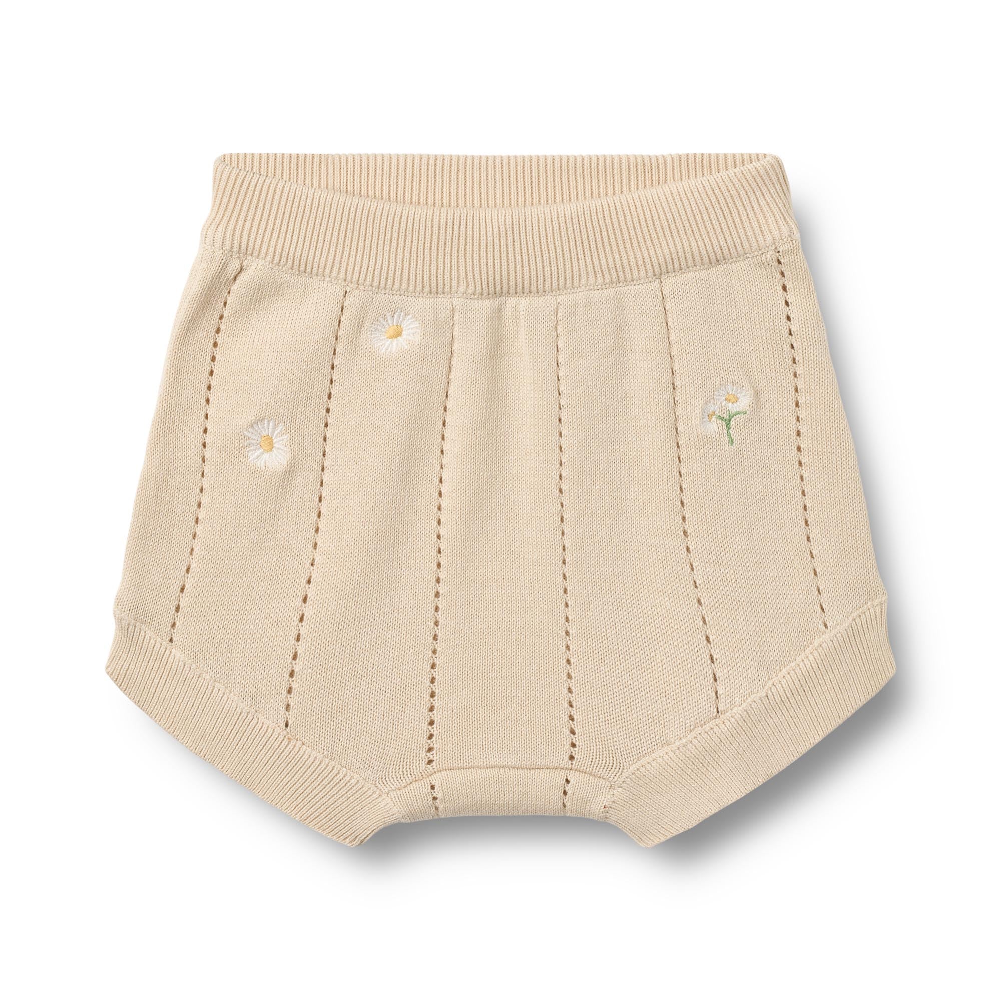 WHEAT | Dua strikket shorts