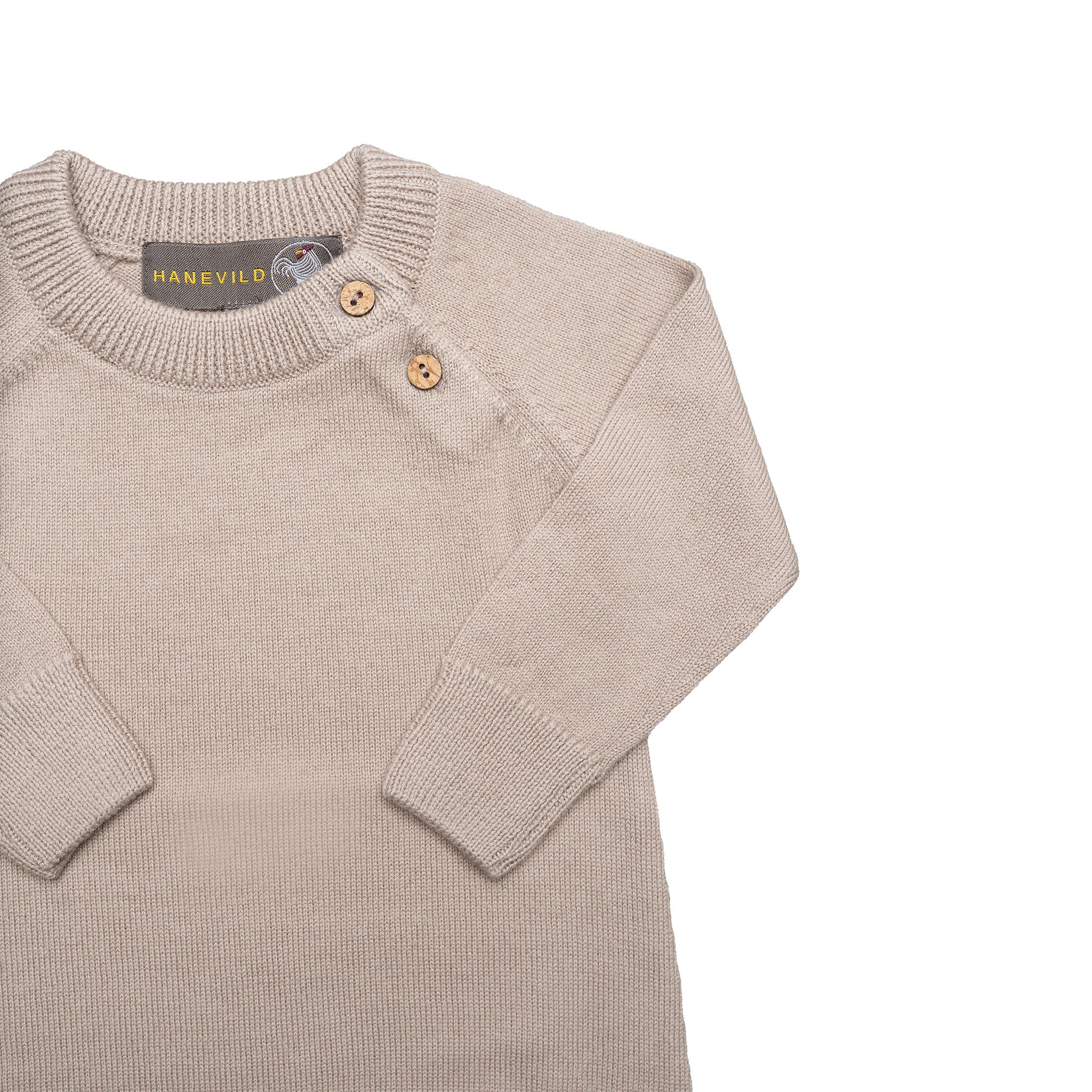 HANEVILD | Martin romper i 100% merinoull