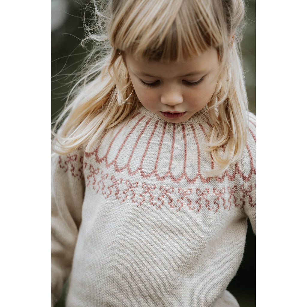 FLIINK | NOVA BOW PULLOVER 85% bomull/15% ull