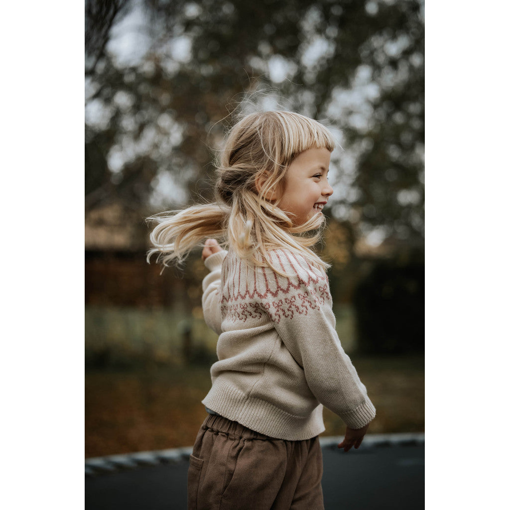 FLIINK | NOVA BOW PULLOVER 85% bomull/15% ull