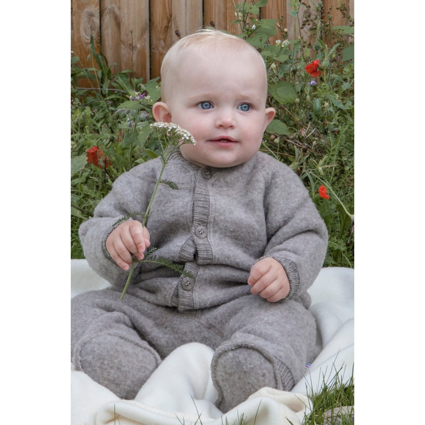 JOHA | Heldress i tykk ullfleece 100 % merinoull