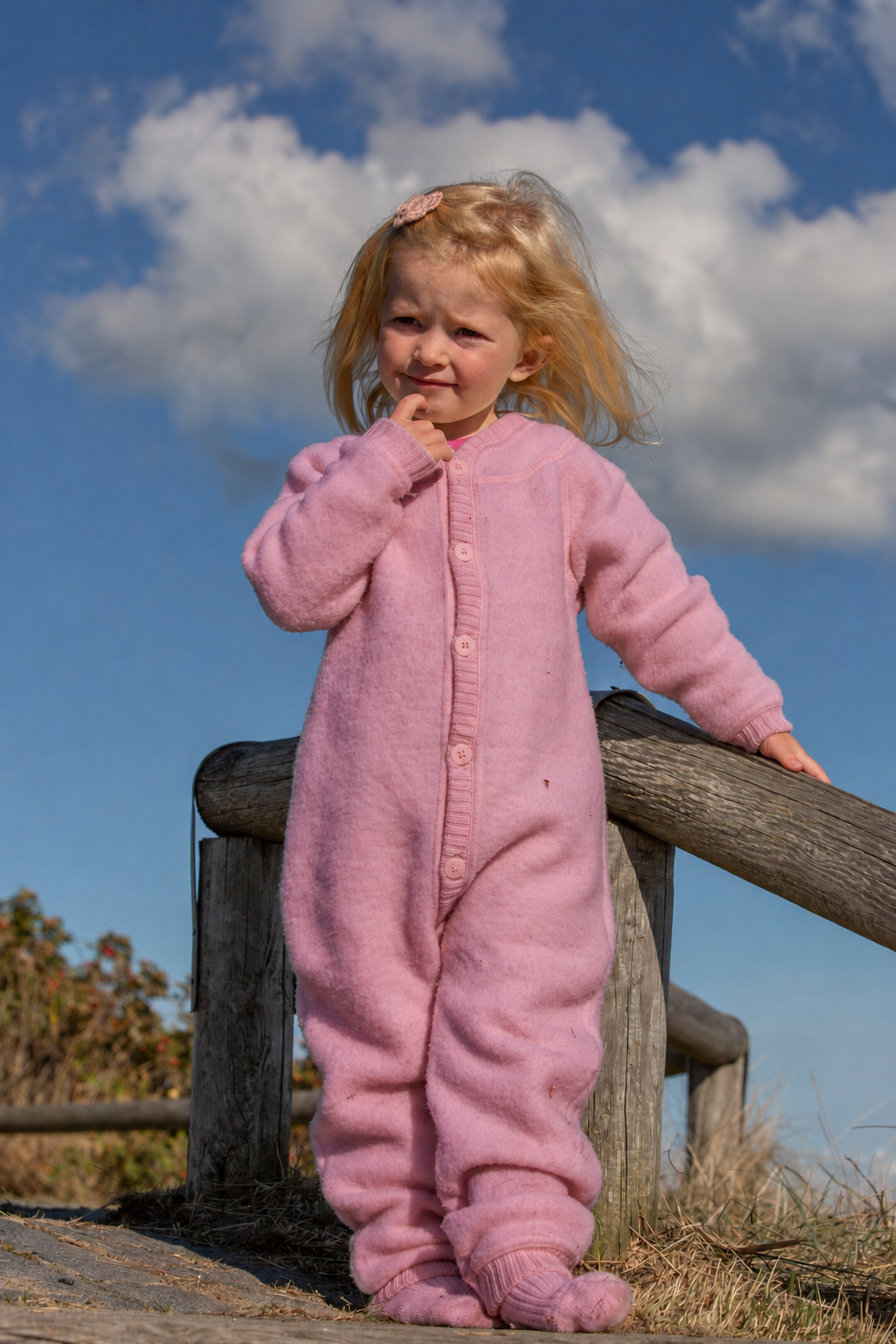JOHA | Heldress i tykk ullfleece 100 % merinoull