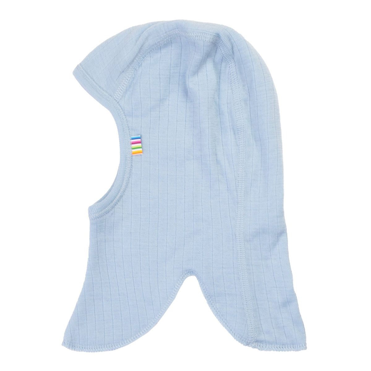 JOHA | Ullsett 100% merinoull, Omslagsbody, leggings m/fot & balaclava Lys blå