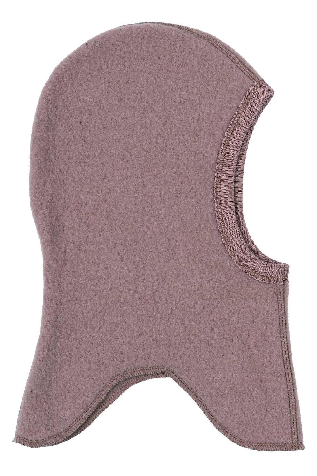 Mikk-line | Heldress i ullfleece med brettbare mansjetter, dobbel glidelås & balaclava Twilight Mauve