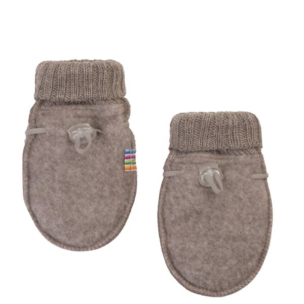 JOHA | Ullfleece-pakken i tykk 100% merinoull m/balaclava i sesam melange